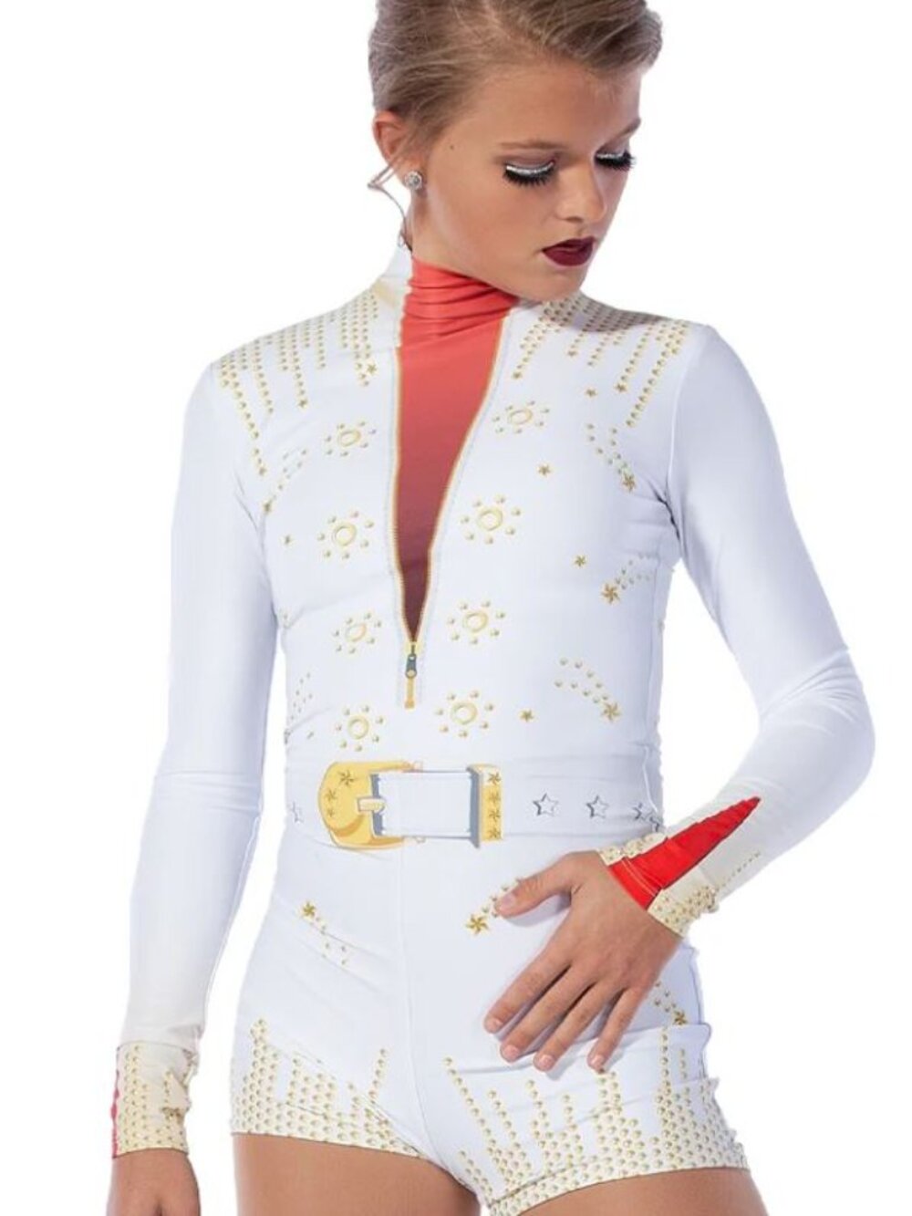 Elvis Biketard Dance Costume Alexandra Collecction